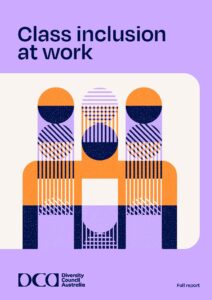 Cover page of Class Inclusion at Work Final Report