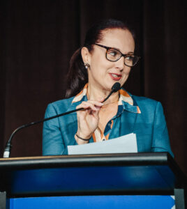 Niki Kesoglou at the 2024 Diversity Debate