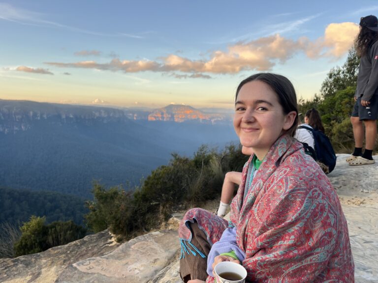 Ellie, Project Manager, Indigital on Dharug Country during Indigital Leave