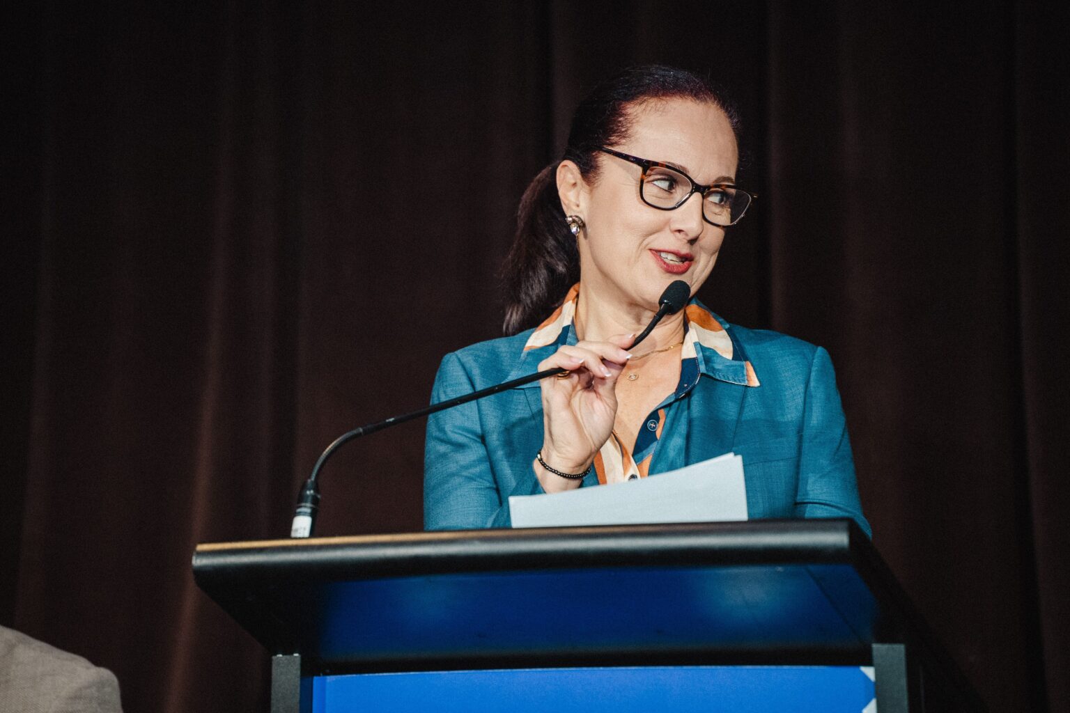 Niki Kesoglou at the 2024 Diversity Debate