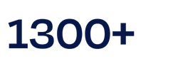 1300+