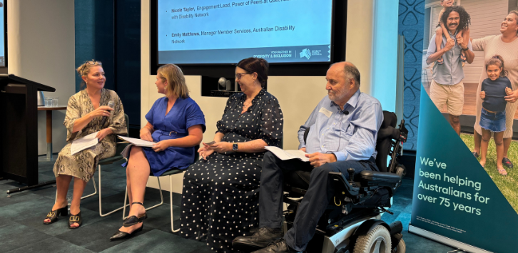 Catherine Hunter, Emily Matthews, Nicole Taylor and Kevin Cocks