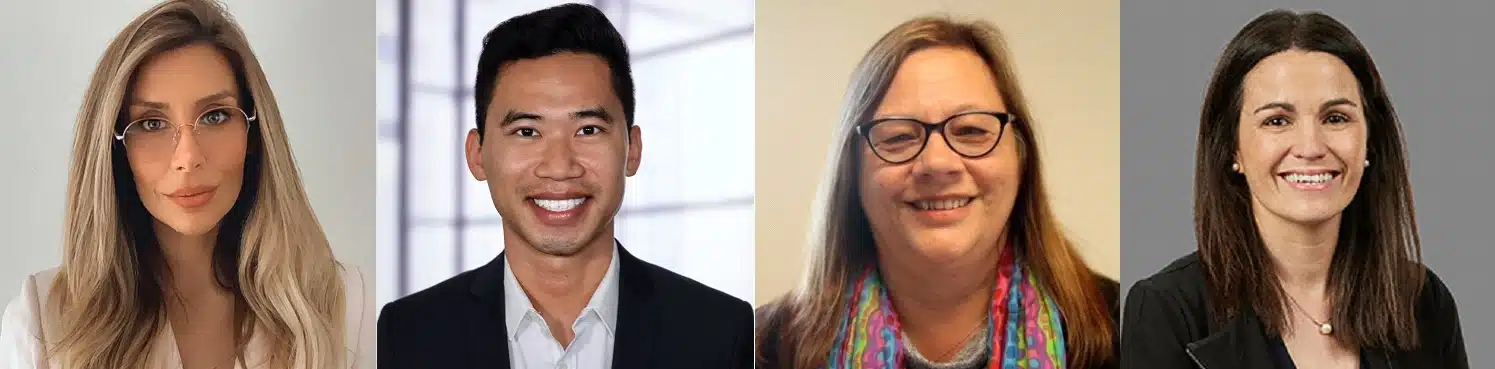 DFV event speakers - Lainie, Andrew, Astrid and Kate